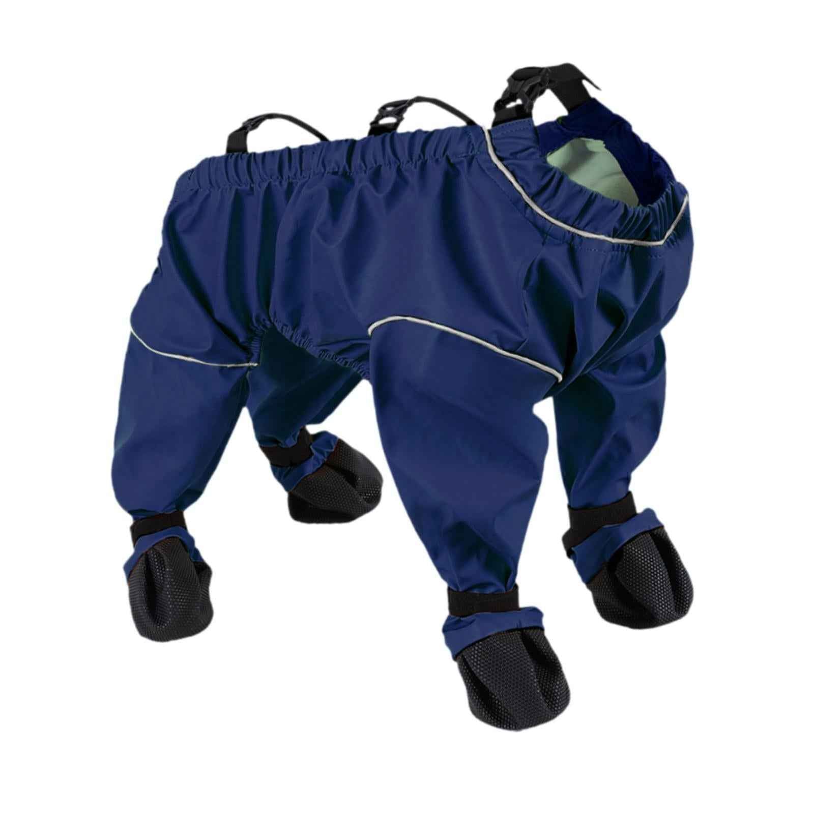 Dog Suspender Boots Waterproof Paw Protectors for Running Hiking Walking S