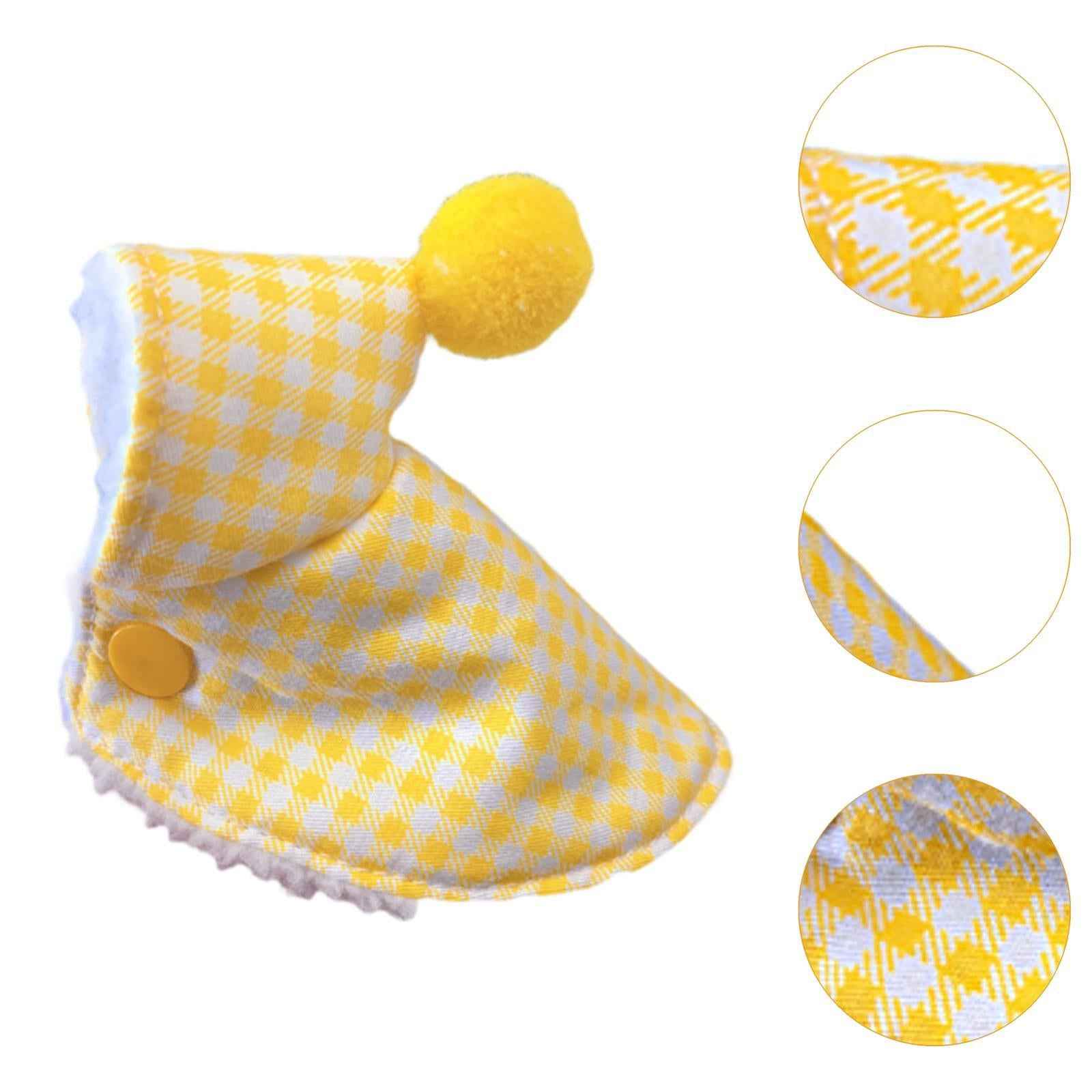 Bird Cape Creative Cute Unique Small Parrot Cloak Cosplay Budgie/budgie Bird yellow