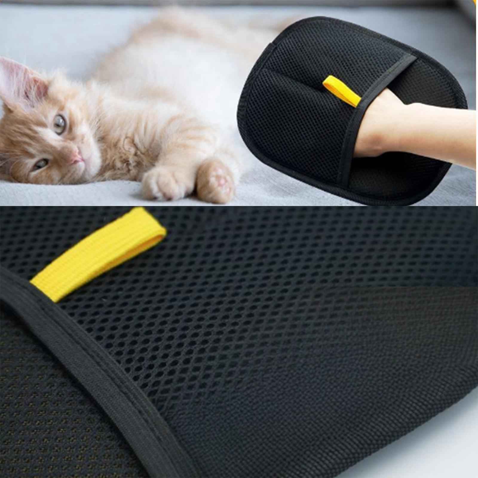 Cat Hair Brush Gloves Pet Shedding Glove Pet Hair Remover Tool for Cats Dogs