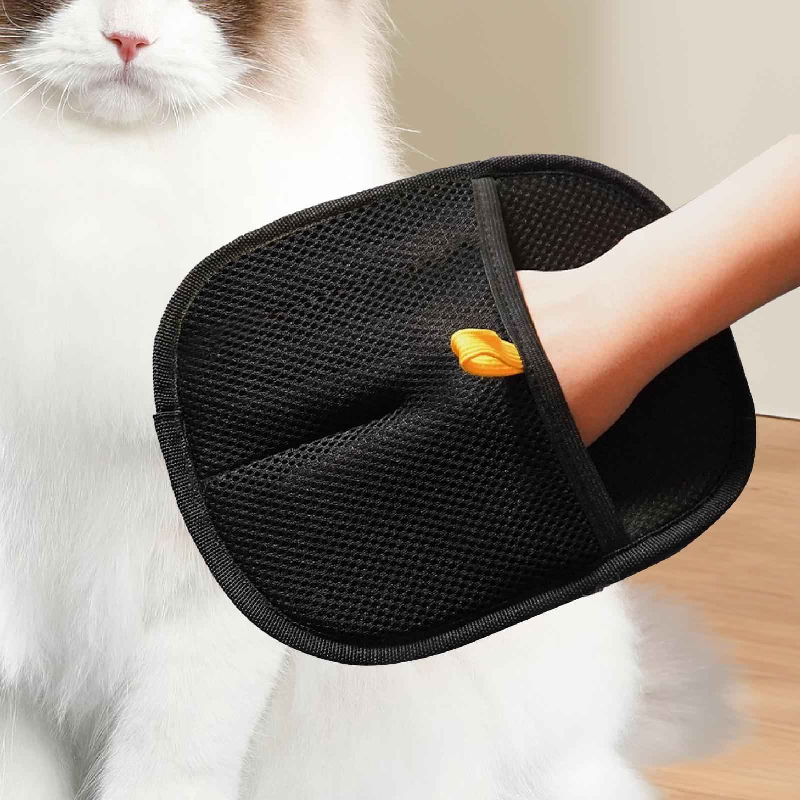 Pet Hair Remover Glove Soft Pet Bathing Gloves for Car Detailing Puppy Couch