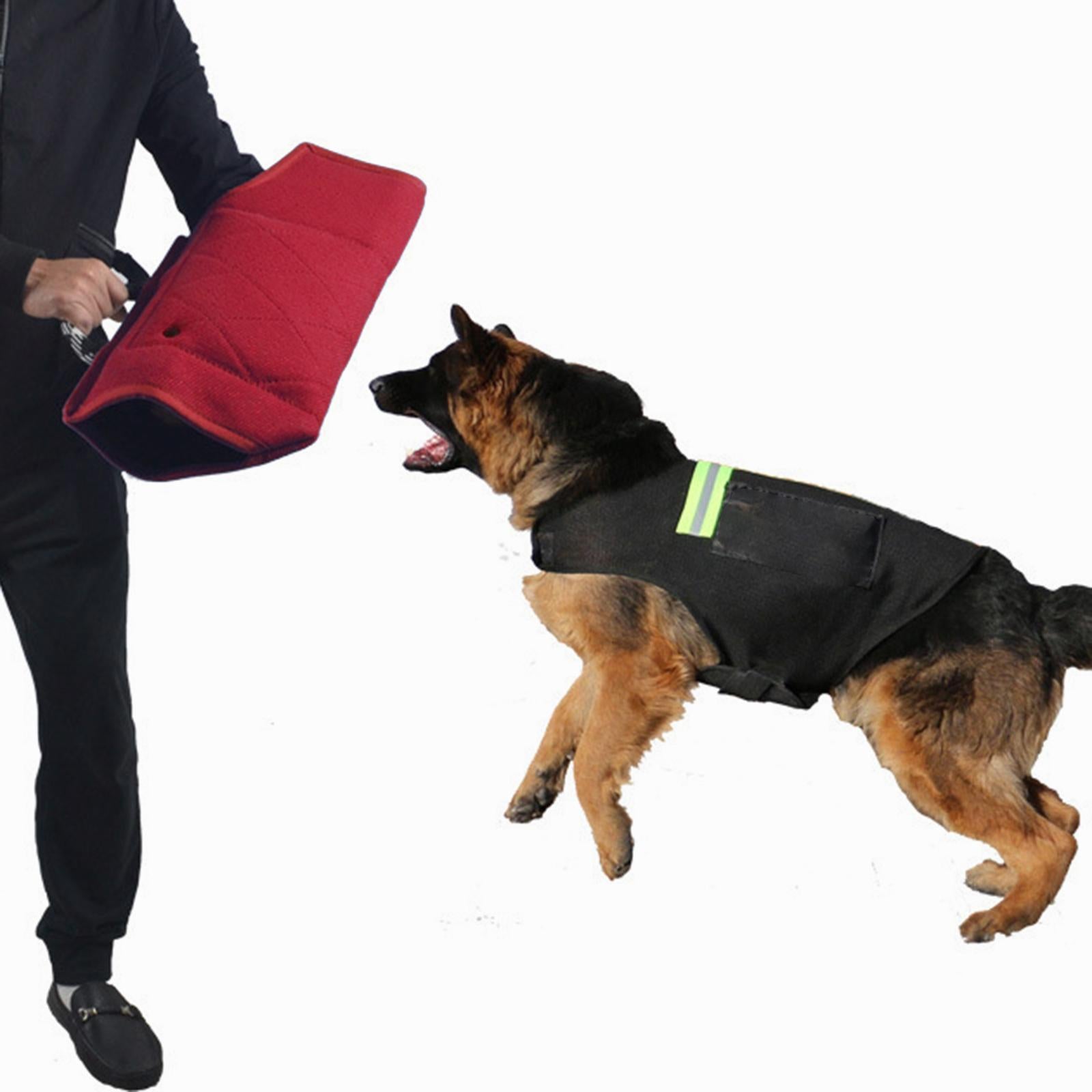 Dog Training Sleeve Puppy Biting Protection Gear for Training Playing Biting Red