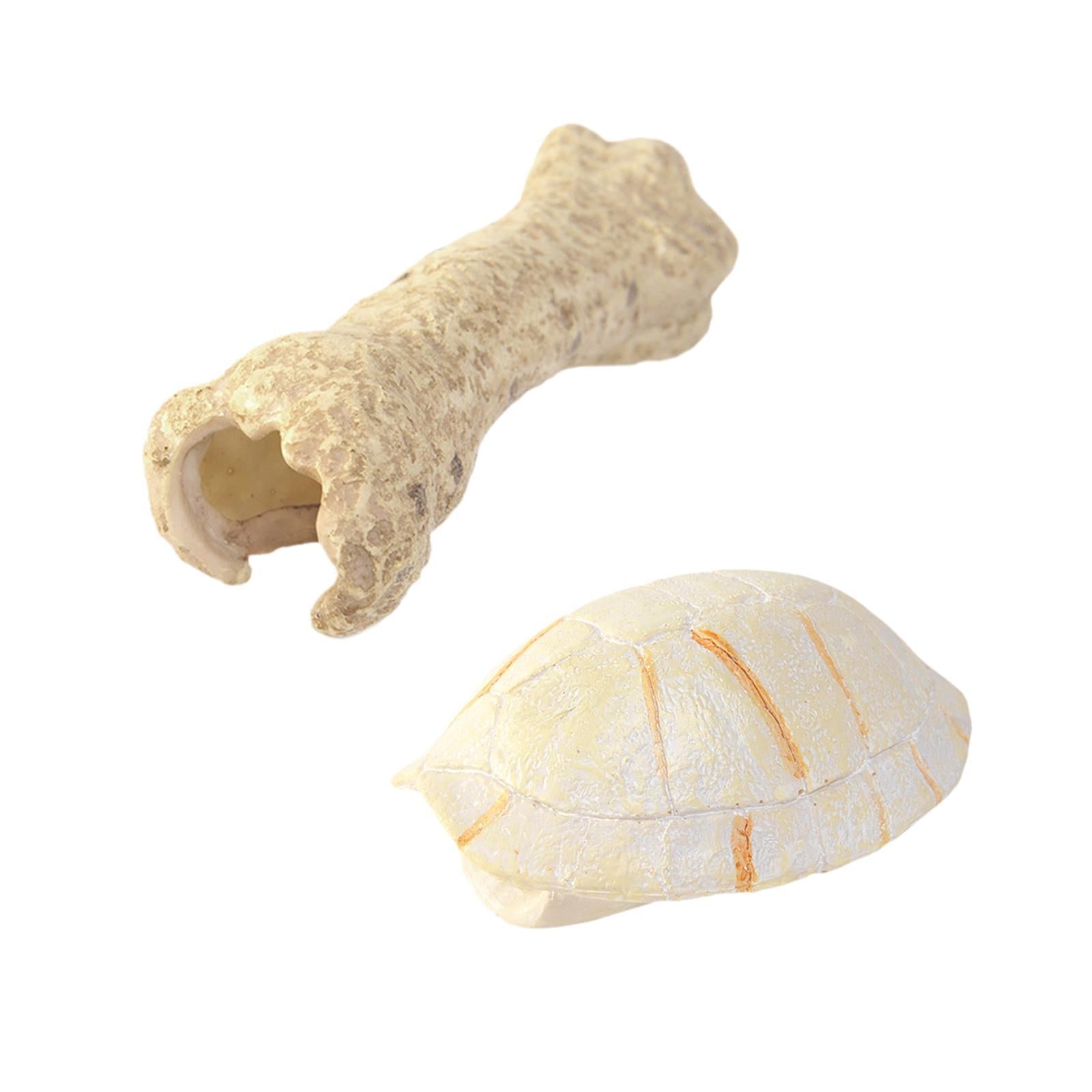 Aquarium Hideout Resin Sculpture Reptile House for Salamanders Cichlid Snake Turtle Shape