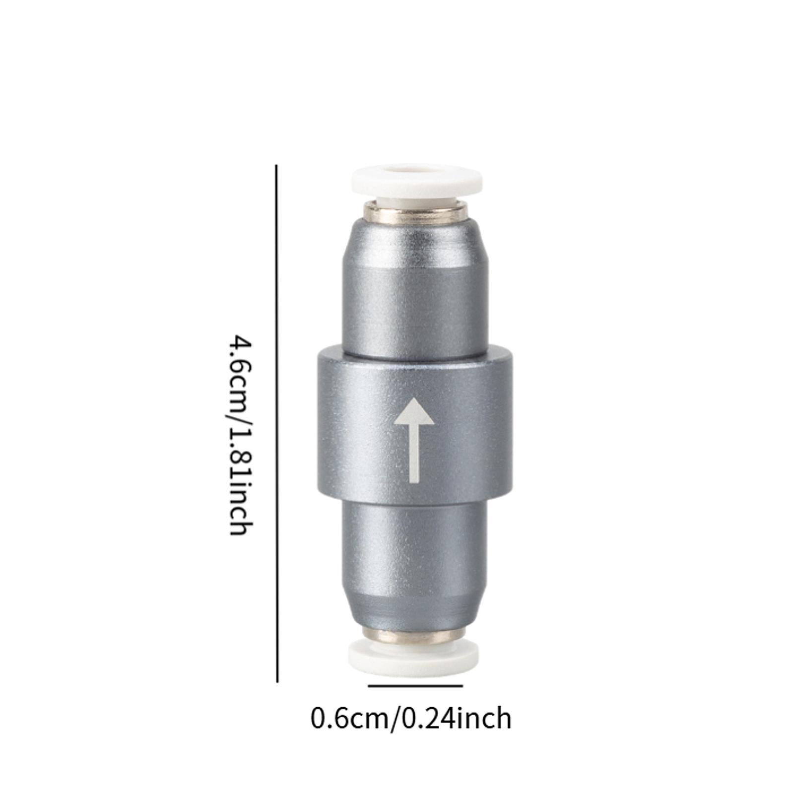 CO2 Bubble Counter Check Valve CO2 Diffuser for Aquarium CO2 System Diffuser