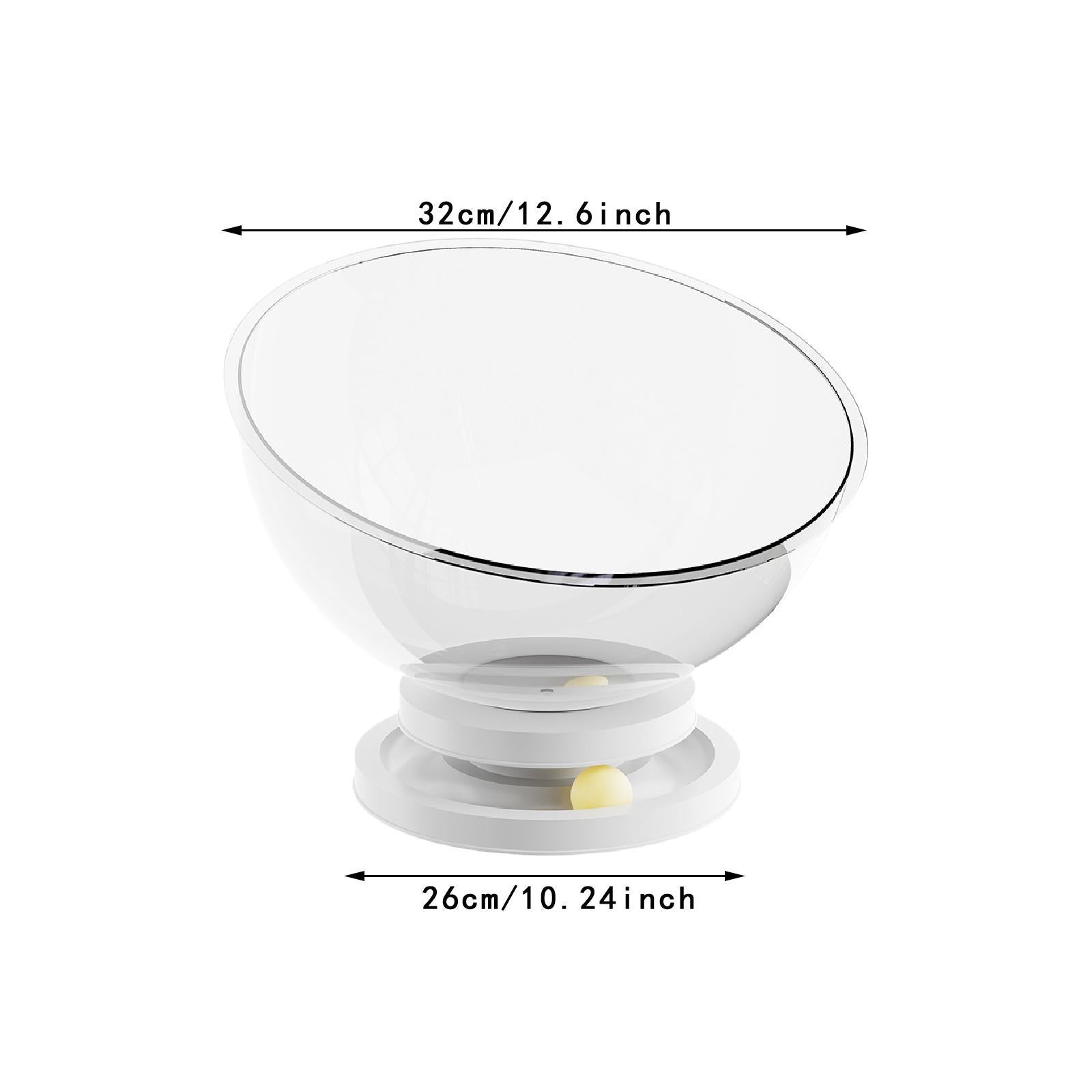 Cat Bed Space Capsule All Seasons with Base for Puppy and Cat Cat Cave Bed Capsule Dia 32cm