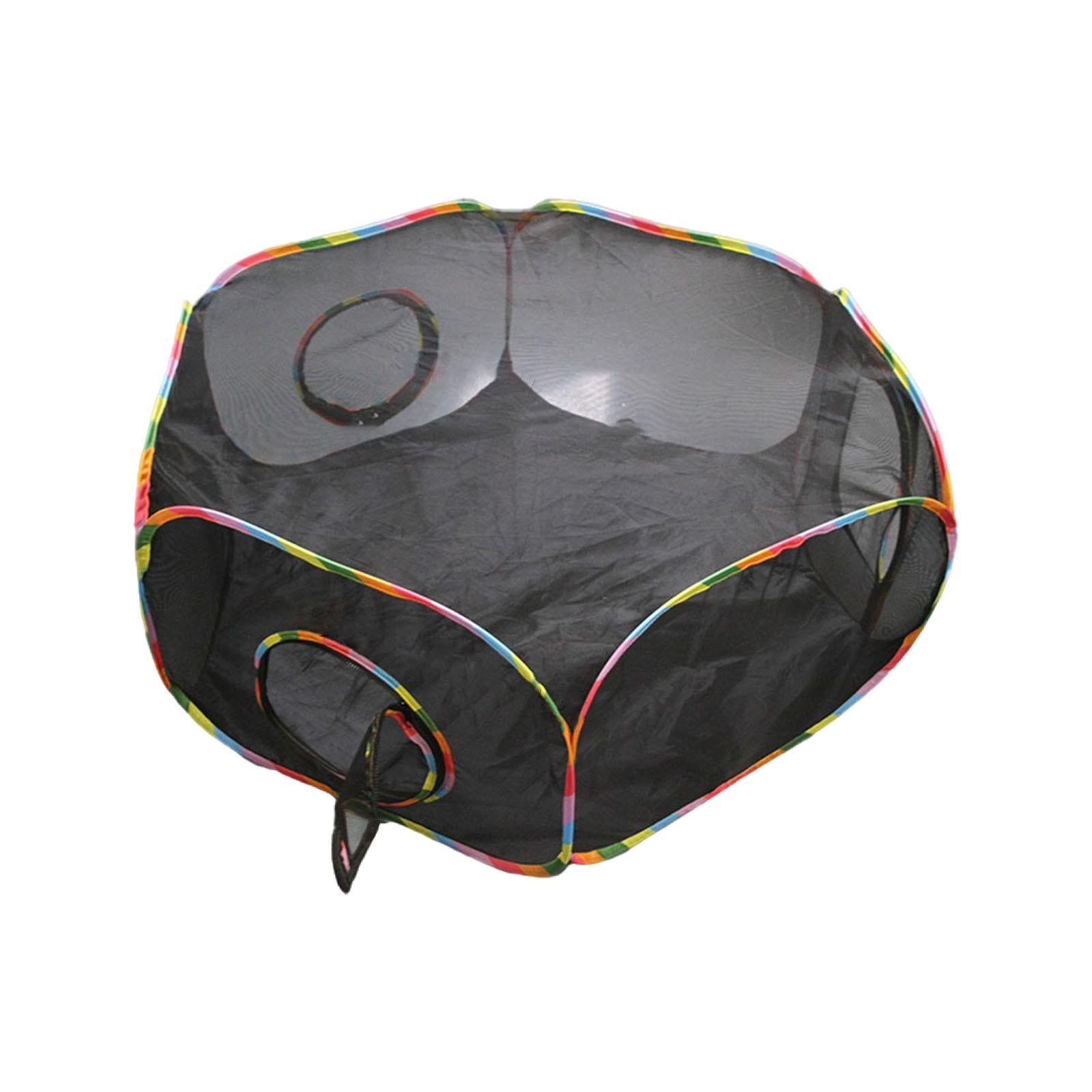 Cat Tunnel Outdoor Mesh for Hiking, Traveling, and Sunbathing Indoor Outdoor Style D