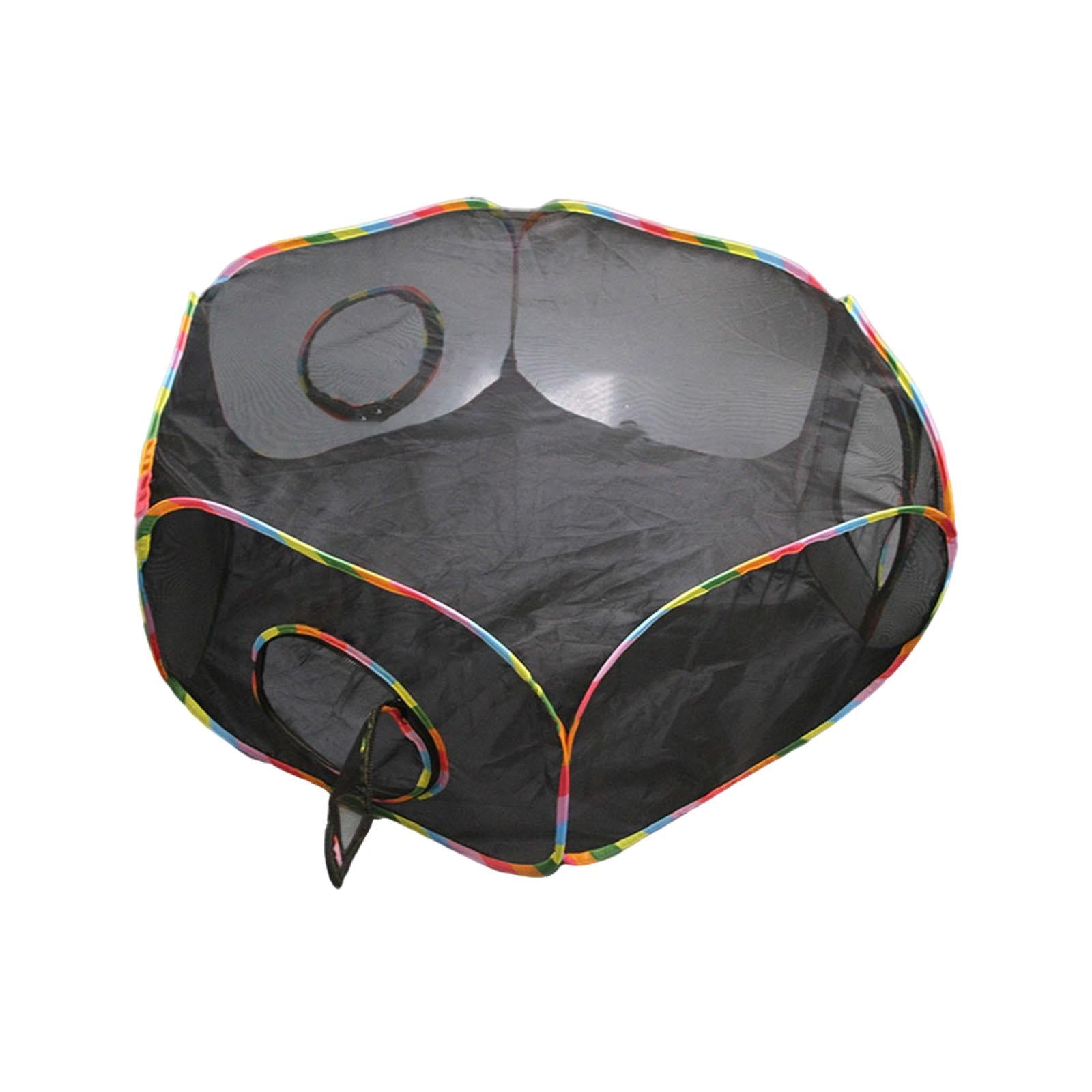 Cat Tunnel Outdoor Mesh for Hiking, Traveling, and Sunbathing Indoor Outdoor Style D