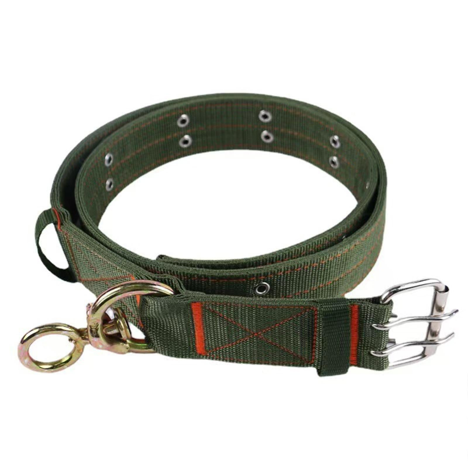 Cow Collar Portable Thick Adjustable Cattle Collar for Livestock Cattle 100cm