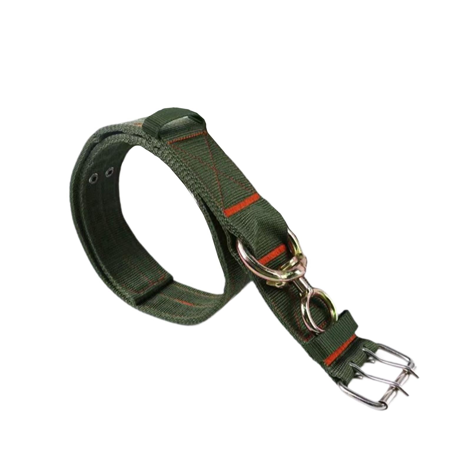 Cow Collar Portable Thick Adjustable Cattle Collar for Livestock Cattle 130cm