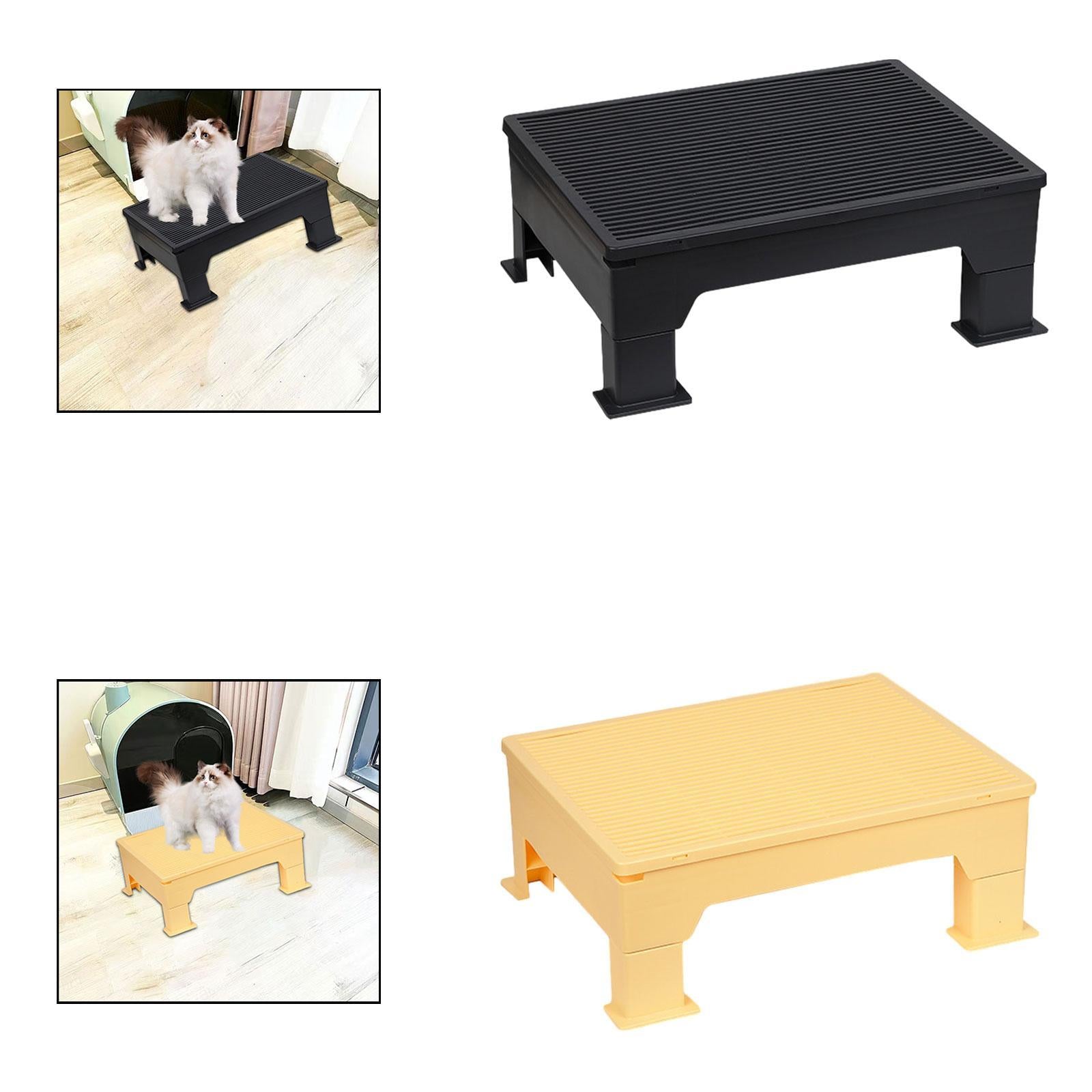 Cat Litter Mat Versatile Easy to Clean Accessory for Kitten Cats Accessories Black