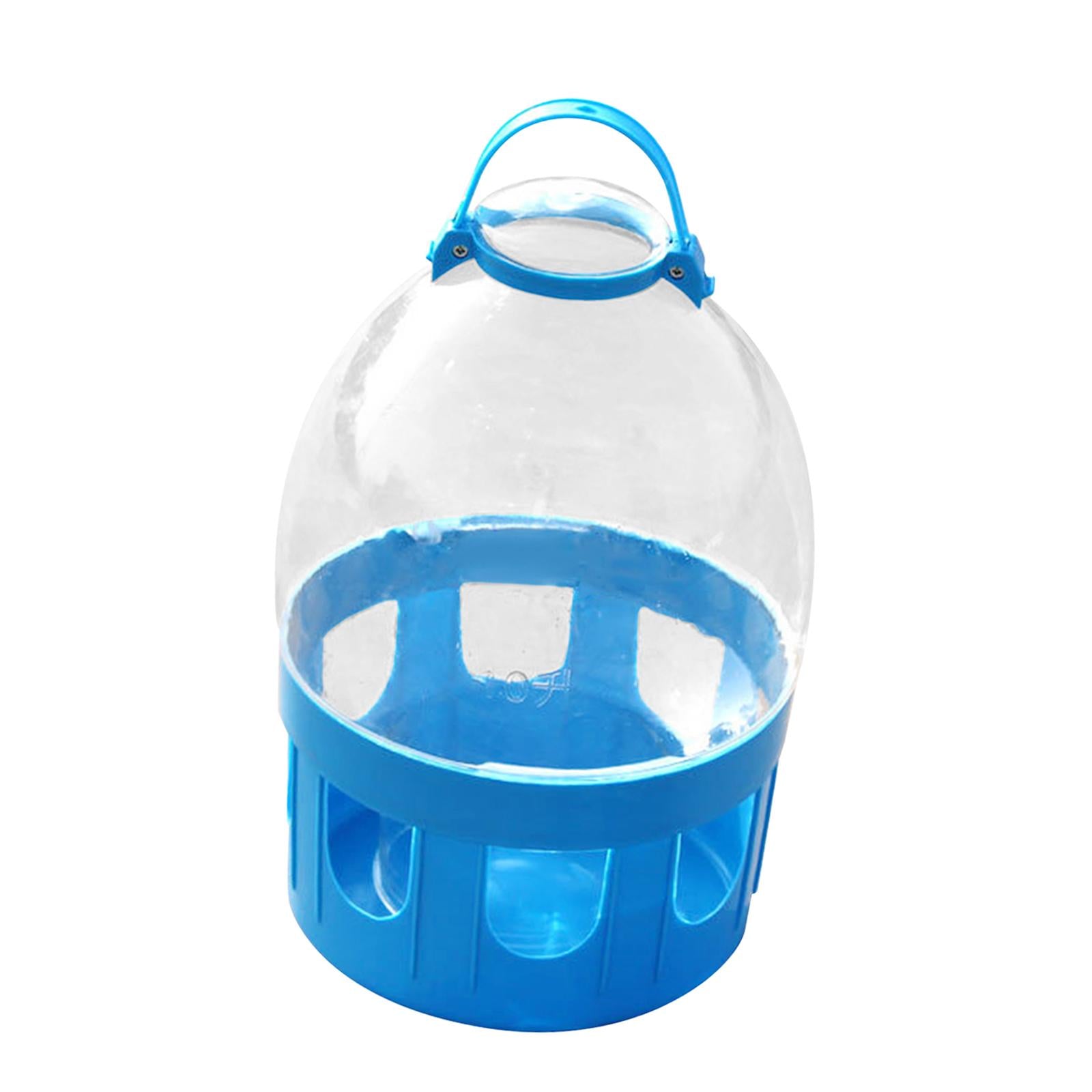 Bird Cage Feeder Easy to Clean Water Dispenser for Peacock Pigeon Cockatiels 10L