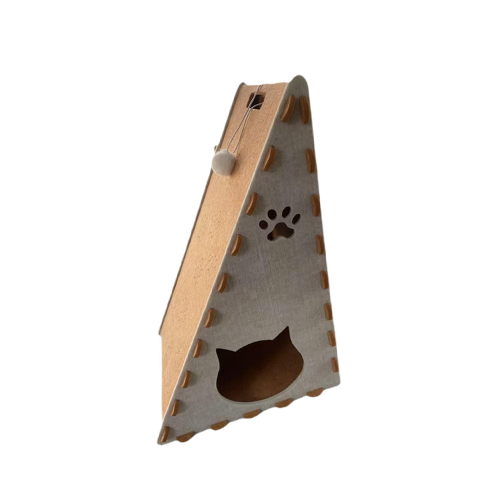 Cat Scratching Pad Multiple Angle Grinding Claw for Climbing Catching Biting Beige