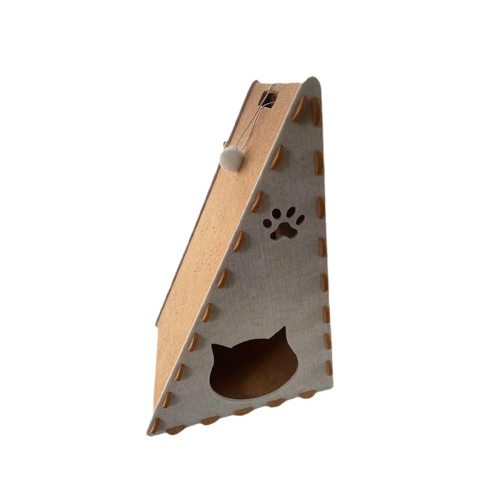 Cat Scratching Pad Multiple Angle Grinding Claw for Climbing Catching Biting Beige