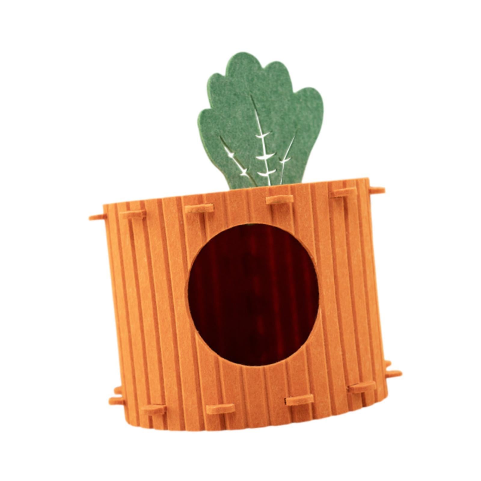 Cat House (Easy to Assembly) Cat Furniture Privacy Comfortable Felt Hideaway Circle M
