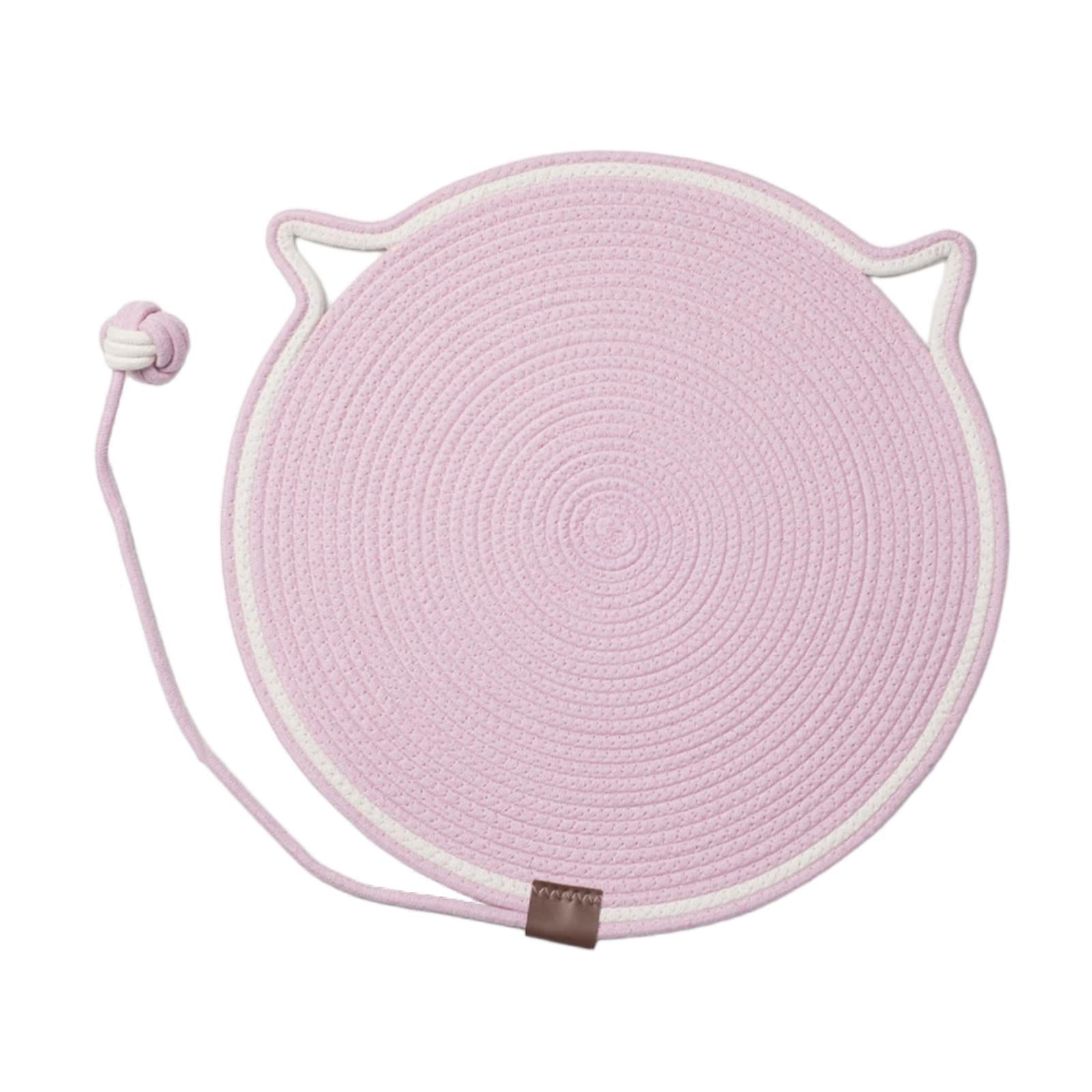 Cat Scratching Pad Sofa Furniture Protector Kitty Claw Toy Cat Scratcher Mat Pink