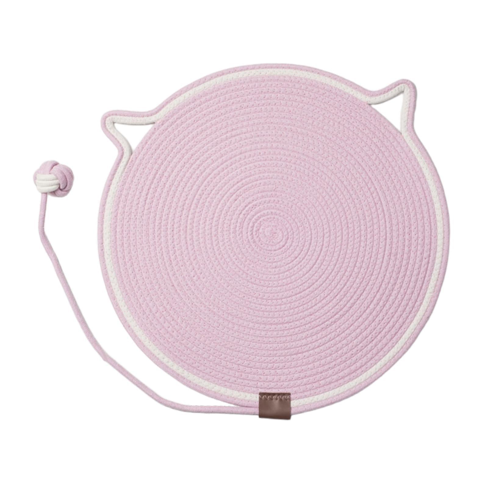Cat Scratching Pad Sofa Furniture Protector Kitty Claw Toy Cat Scratcher Mat Pink