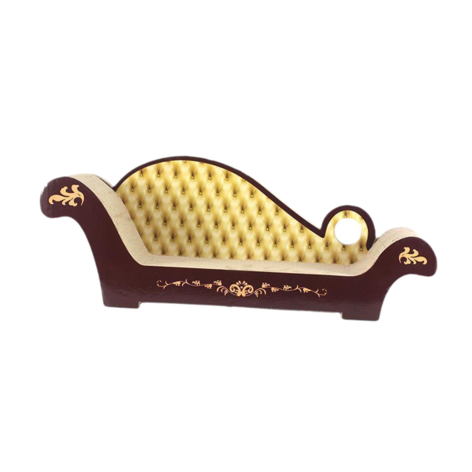 Cat Scratching Board Sofa Shape Pet Cat Interactive Toy for Exercise Playing