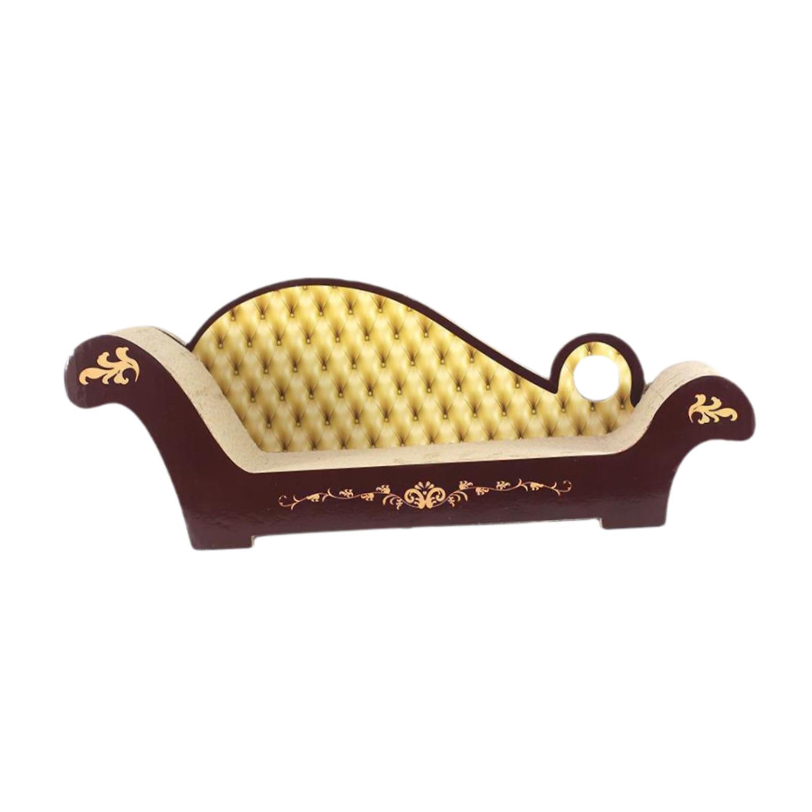 Cat Scratching Board Sofa Shape Pet Cat Interactive Toy for Exercise Playing
