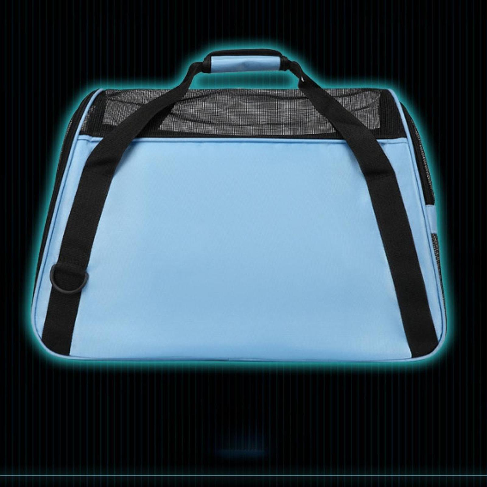Cat Carrier Breathable Convenient Dog Carrier for Kitties Small Pets S Blue