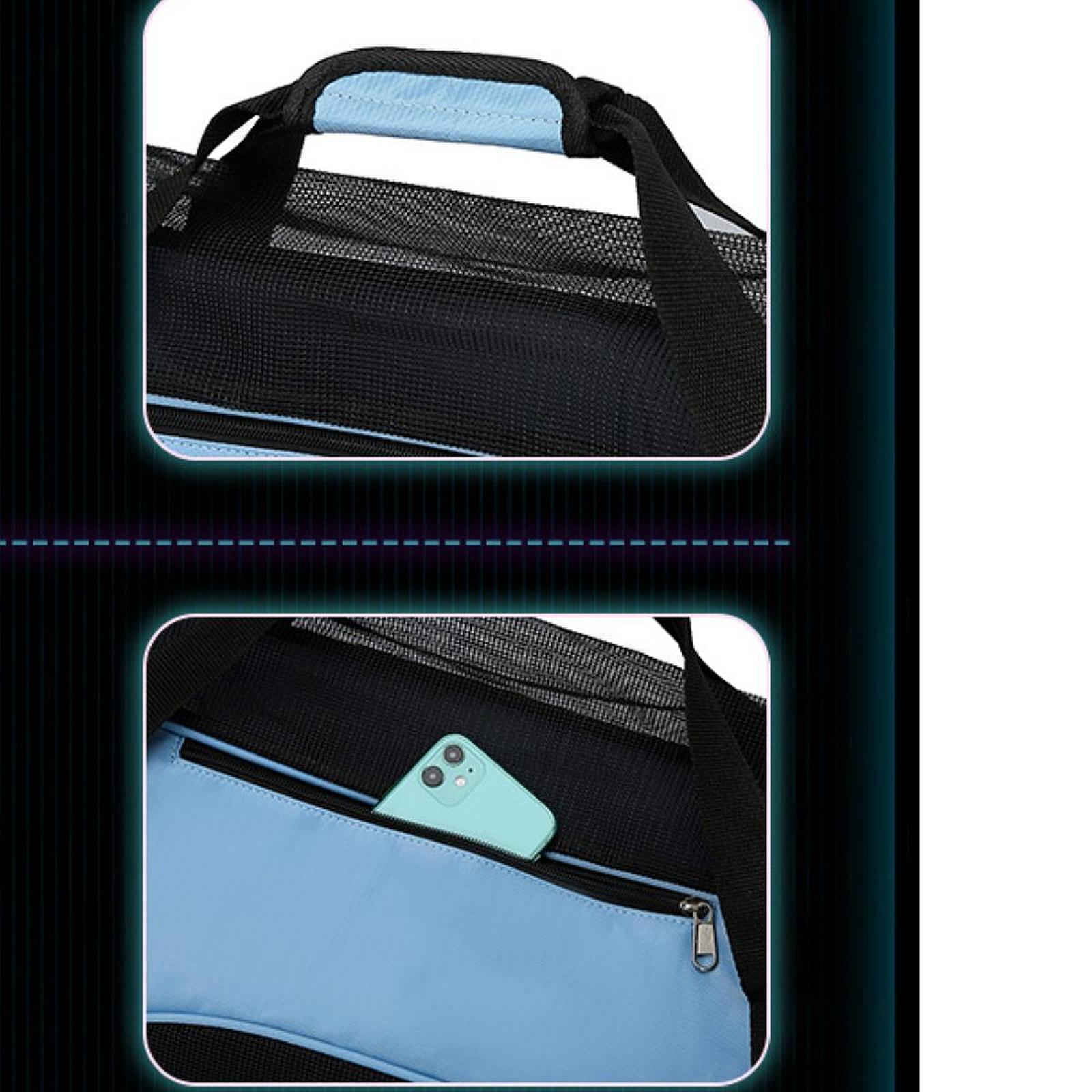 Cat Carrier Breathable Convenient Dog Carrier for Kitties Small Pets L Blue