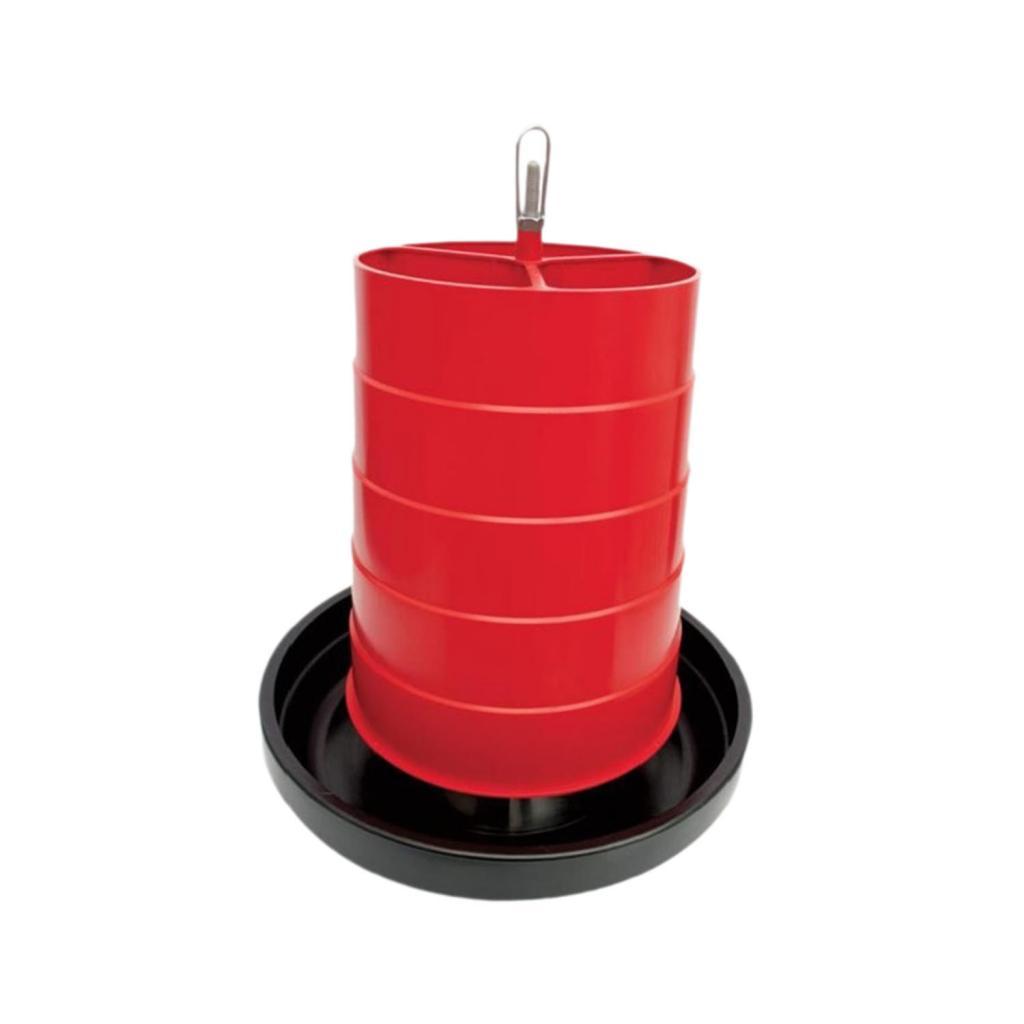 Chicken Waterer feed Container Easy to Fill Chicken Feeder for Birds Outdoor