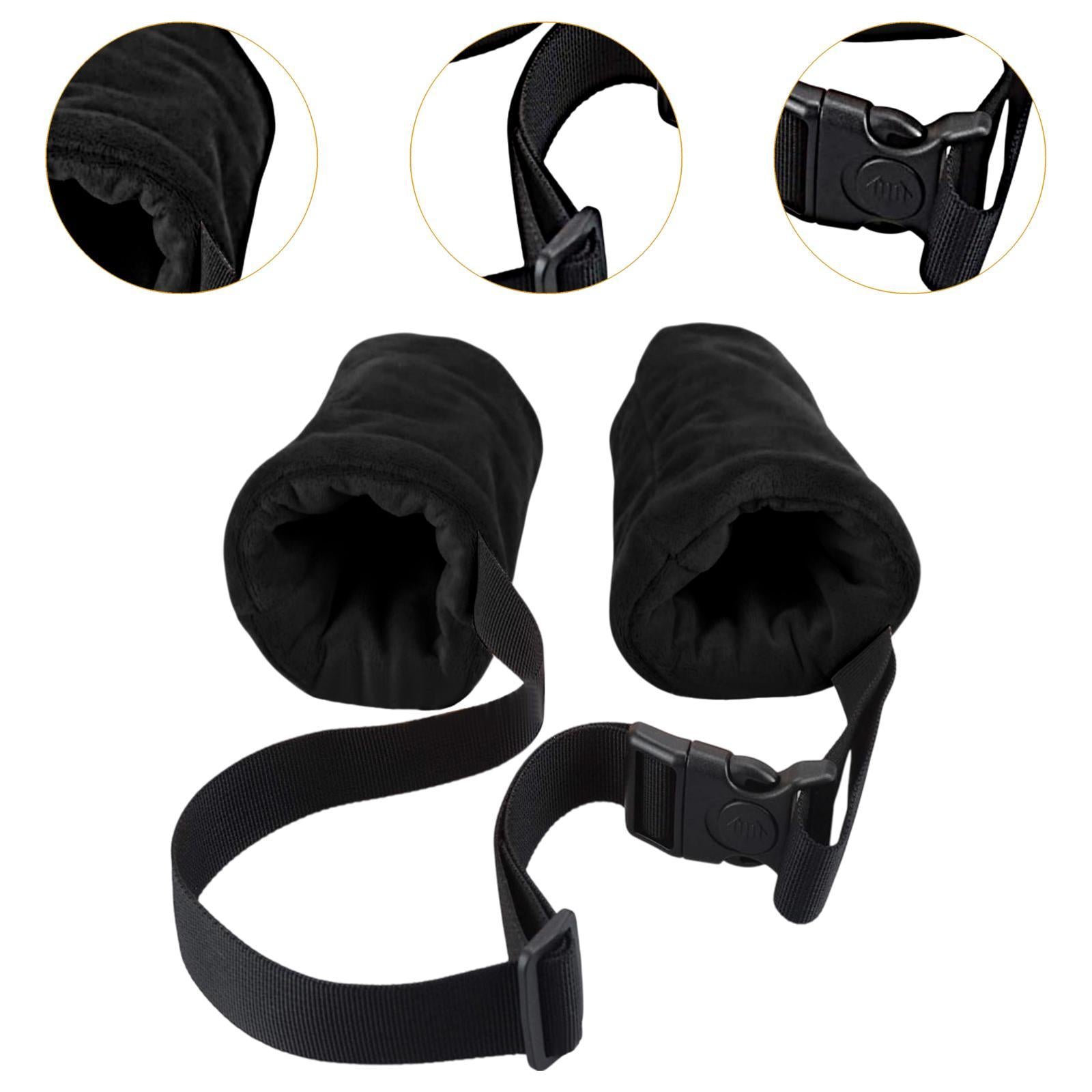 Dog Elbow Protector Adjustable Multifunctional Dog Recovery Suit Taper Black
