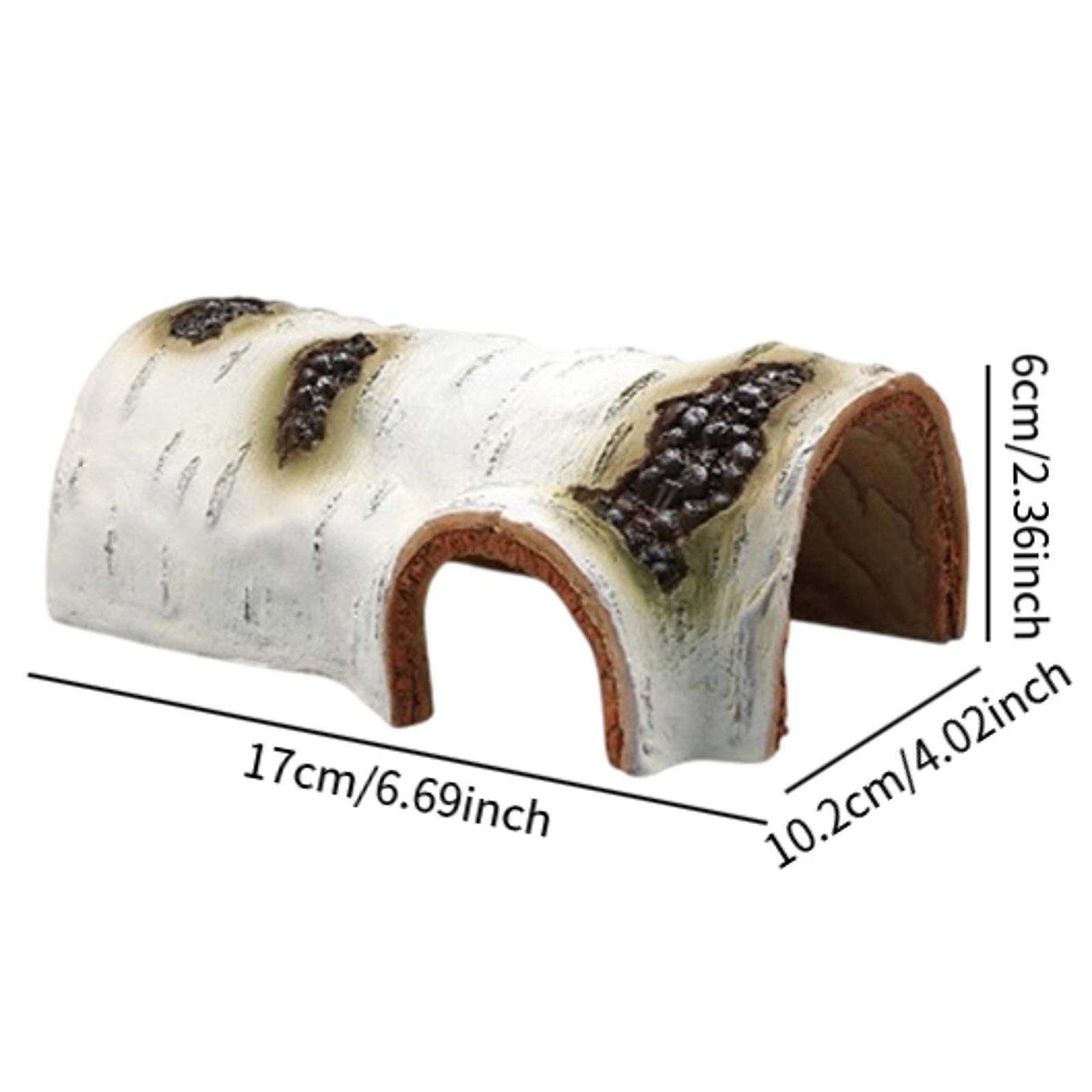 Aquarium Decoration Climbing Hideaway Rock Cave for Salamanders Snake Turtle M