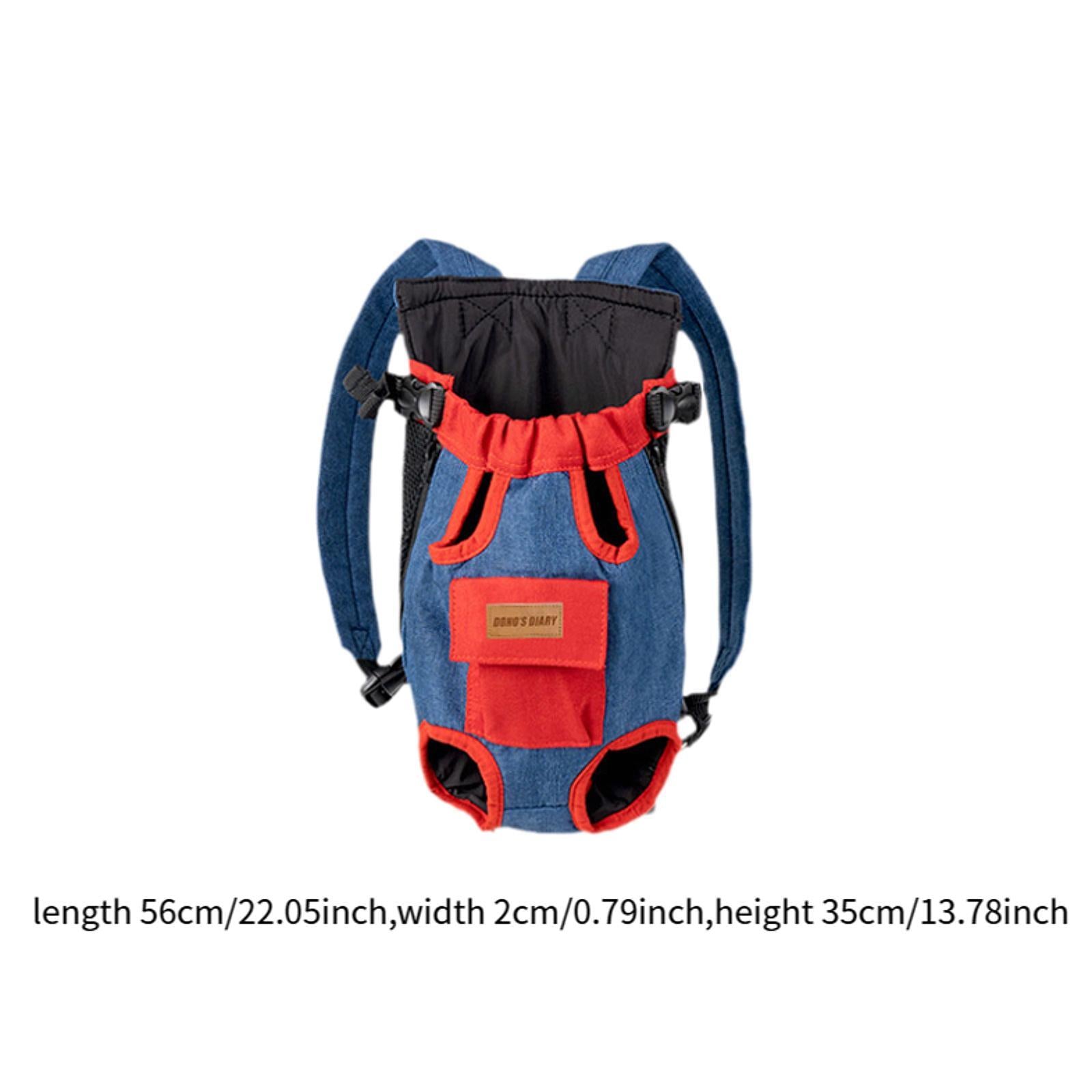 Cat Carrier Backpack Legs Out Soft Dog Travel Bag for Walking Hiking Camping XXL