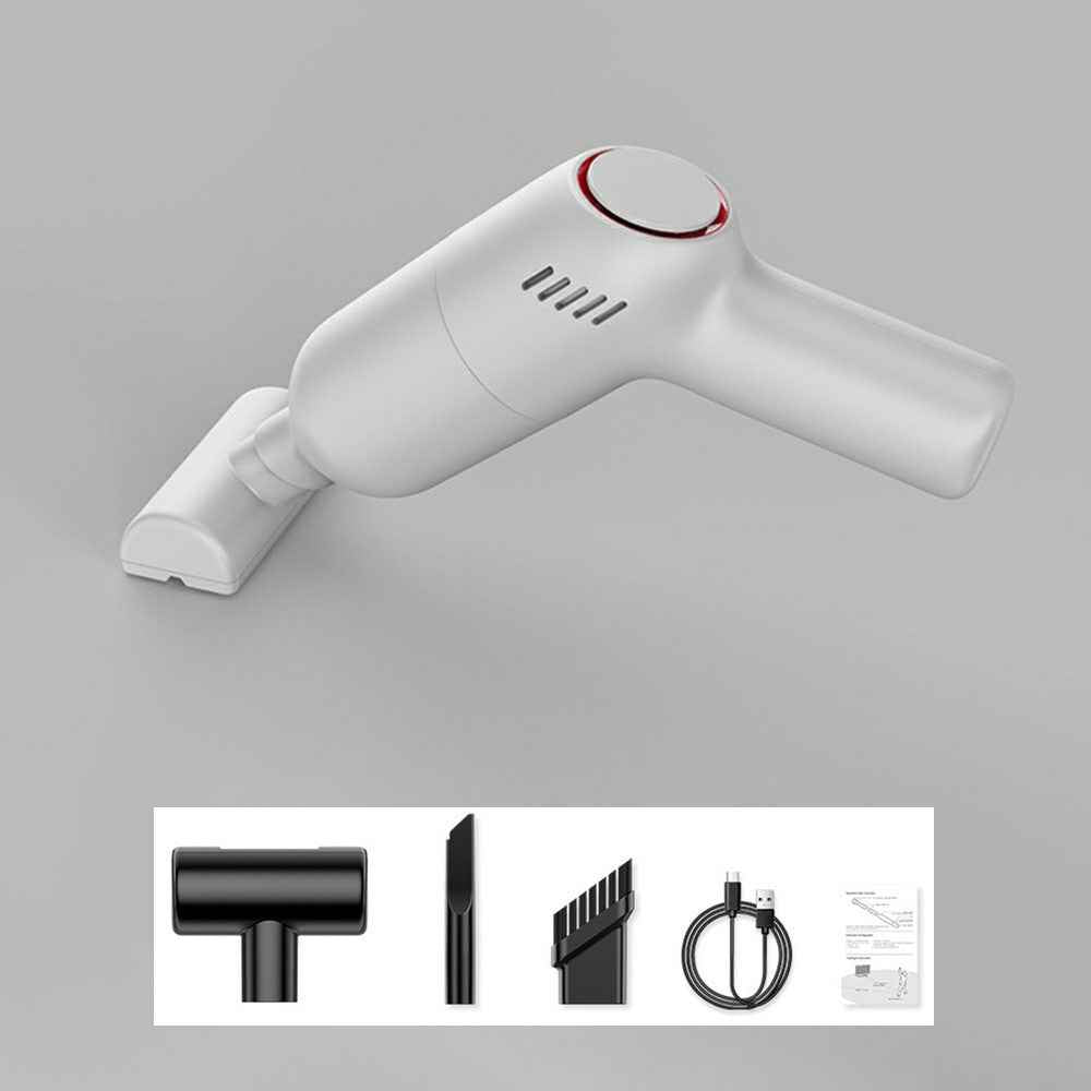SUITU ST-8000 Dust Collect Cleaning Tool Handheld Cordless Wet and Dry 4500Pa Powerful Suction Vacuum Cleaner - White
