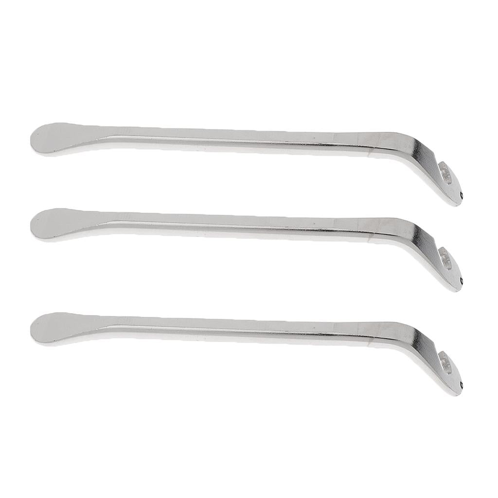 2xMetal Bicycle Mountain Bike Cycling Strong Tyre Puncture Repair Lever Tool