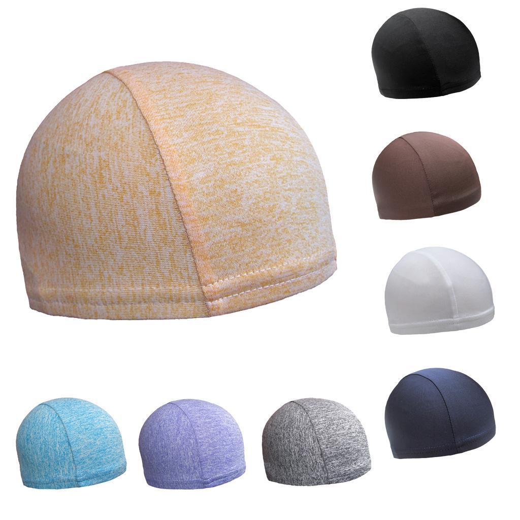 Sports Outdoors Dome Cap Biker Beanie Hiking Cycling Skiing Hat Grey