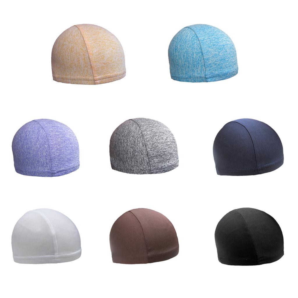 Sports Outdoors Dome Cap Biker Beanie Hiking Cycling Skiing Hat Grey