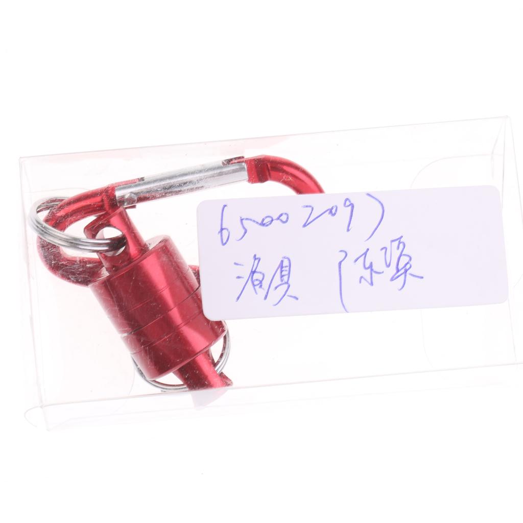 Magnetic Net Release Landing Net Holder Fly Fishing Net Fishing Tool Red