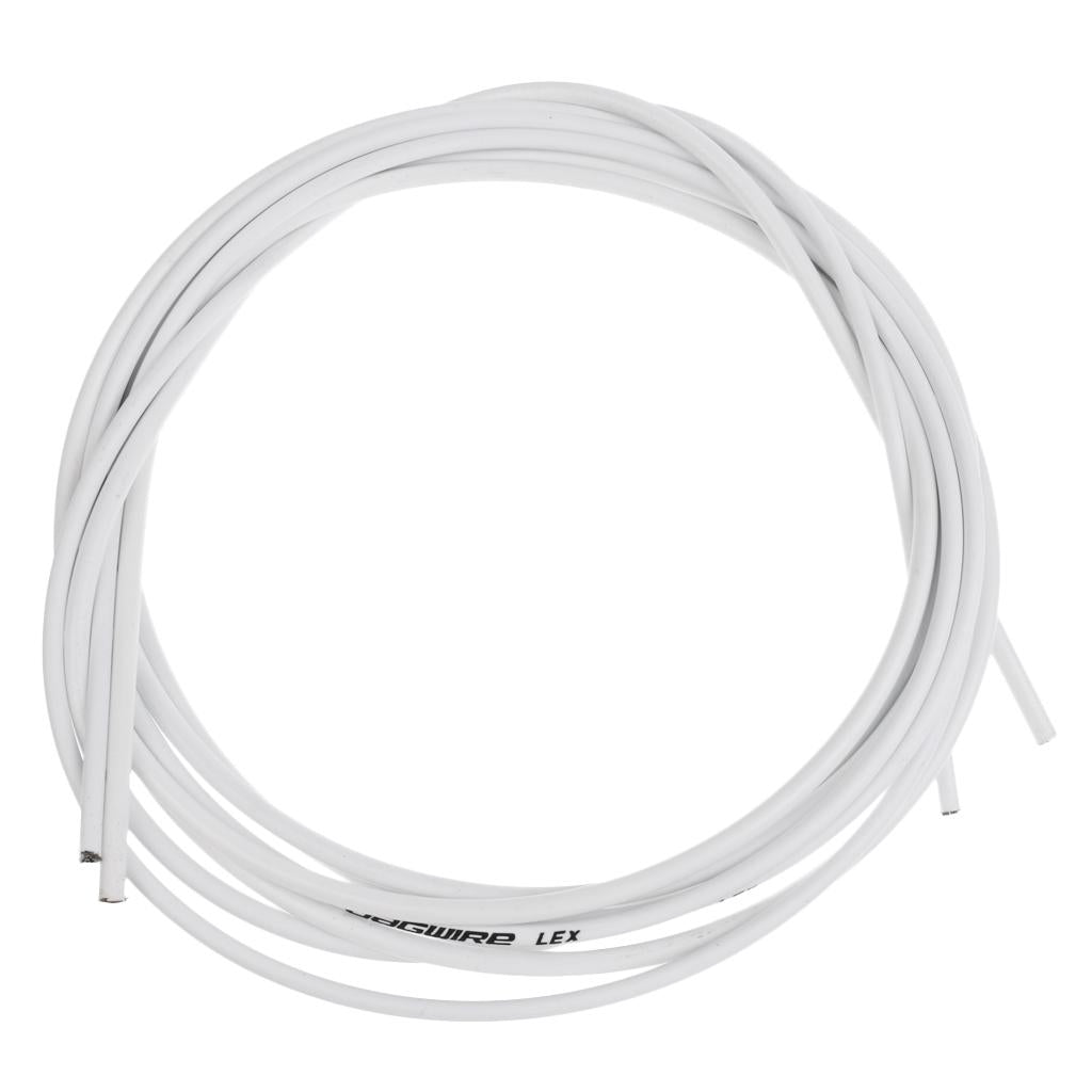 Bike Brake Cable Kit Bicycle Front & Rear Inner Outer Brake Wires White
