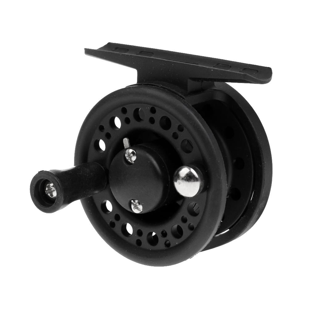 Plastic Fly Fishing Reel Right or Left Handed Adjustable 42cm 52cm 62cm 5.2 x 5.8cm