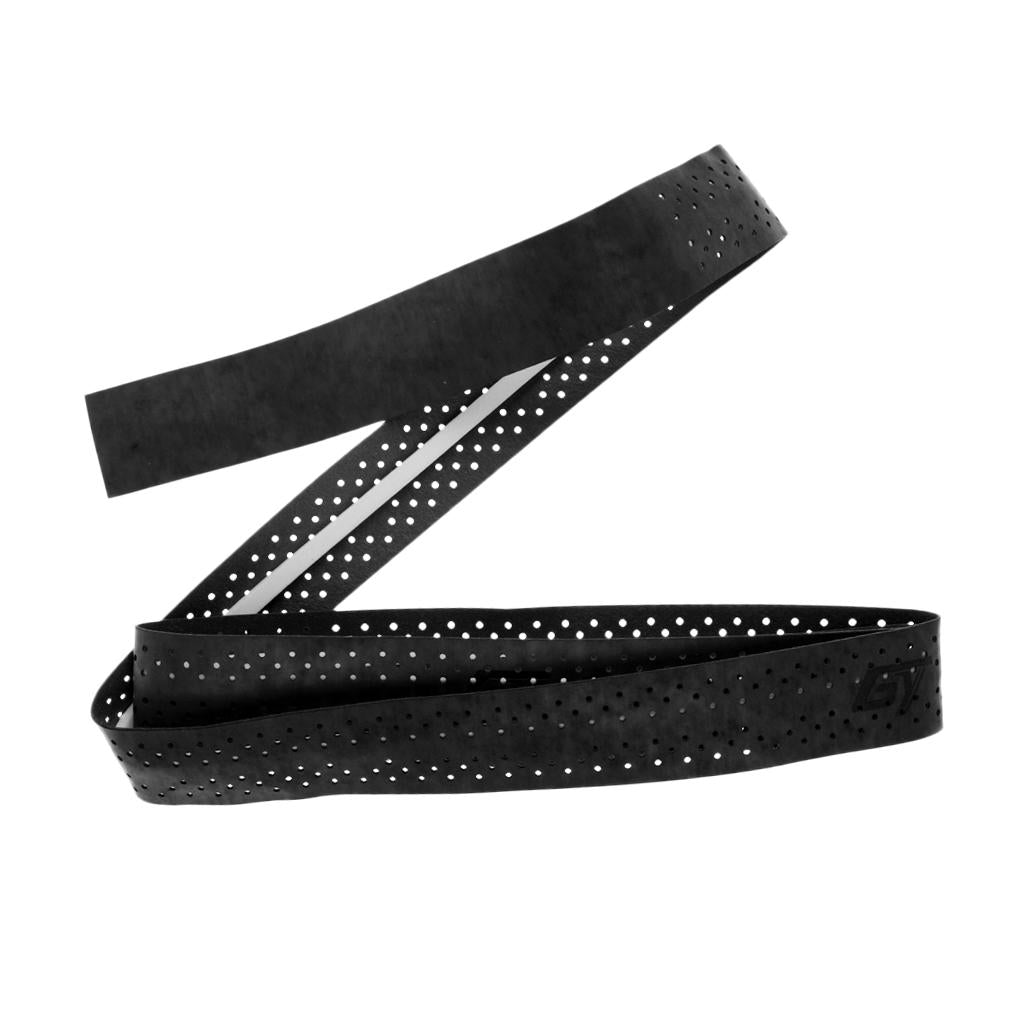 Non-slip Stretchy Tennis Racquet Fishing Rod Grip Tape Handle Wrap Black