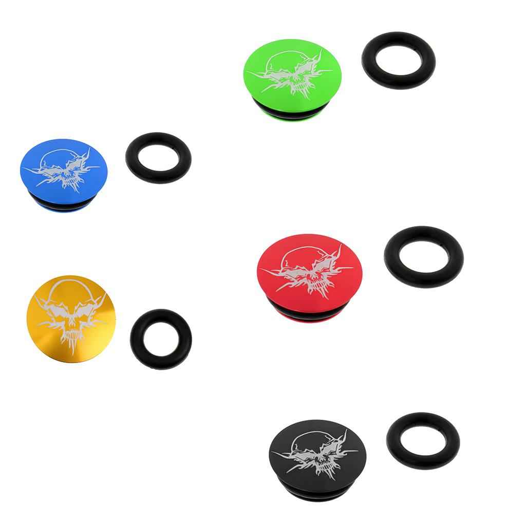 Alloy Bike Crank Cap Bicycle Cranksets Cover Fixing Bolt Dustproof blue