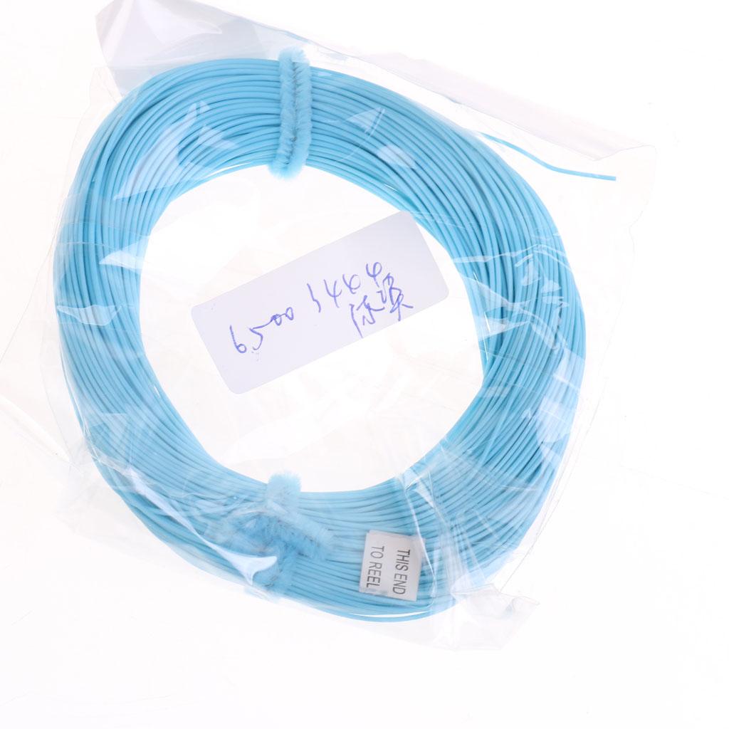 100ft Weight Forward Intermediate Monofilament Fly Fishing Line WF-5I Blue