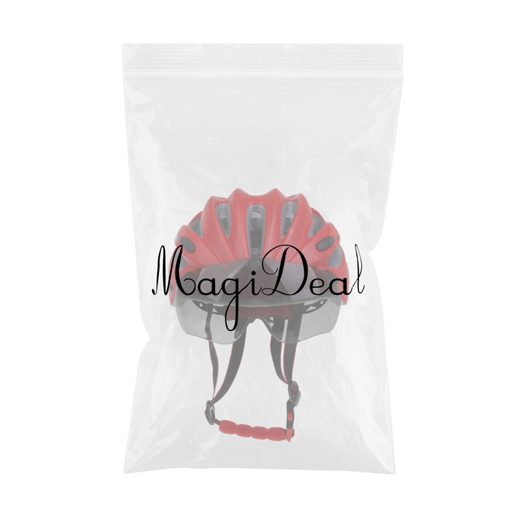 MTB Bike Road Bicycle Cycling Safety Cap with Visor Red