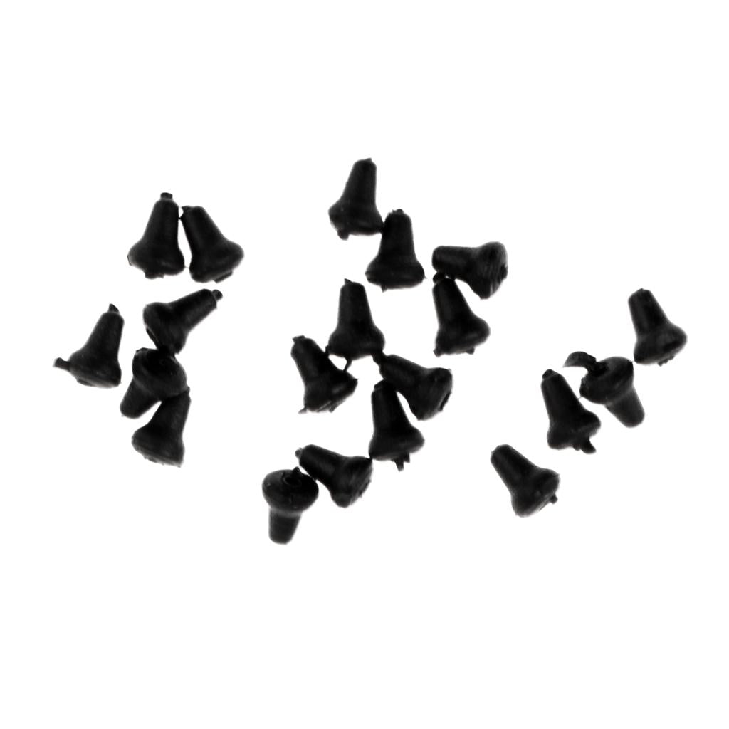 Hook Stops Terminal Tackle for Pop up Hair Chod Rigs Bait Screws Black