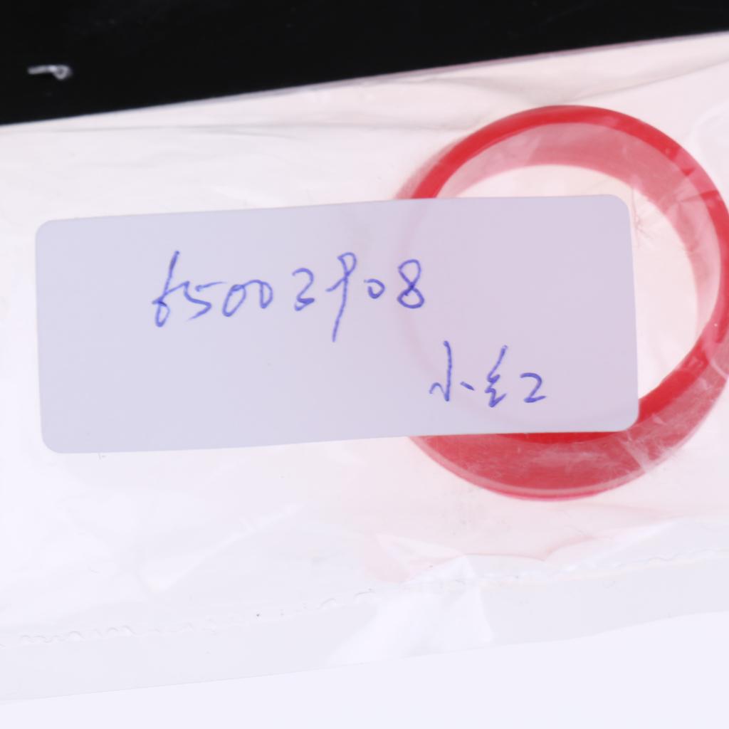3xBicycle Bike Seat Post Silicone Rubber Dust Cover Ring Seatpost Case Red