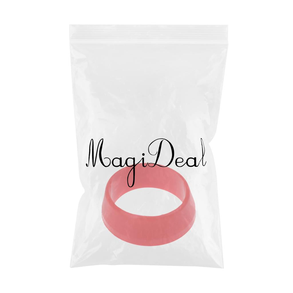 Bicycle Bike Seat Post Silicone Rubber Dust Cover Ring Seatpost Case Red