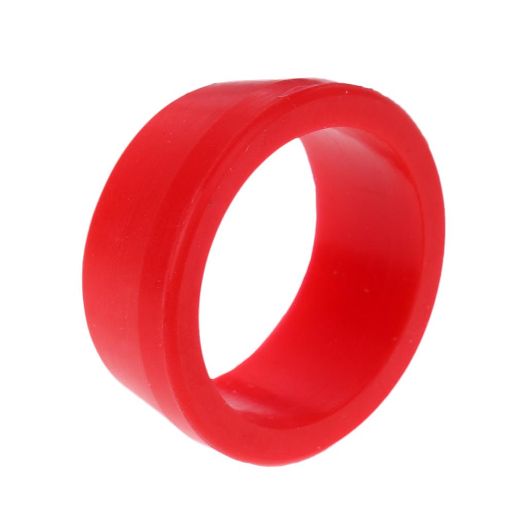 30-34mm Bike Seat Post Silicone Rubber Dust Cover Ring Seatpost Case Red