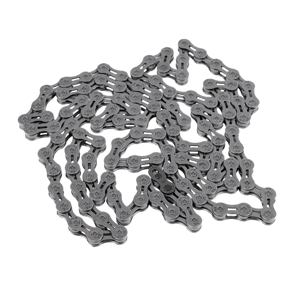 Super Light MTB / Road Bike Bicycle Chain 1/2 X 11/128" 116L 9 Speed"