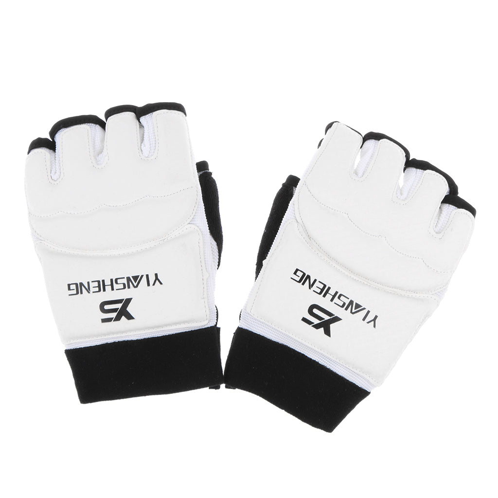 MMA Boxing Gloves Sparring Kick Muay Thai Gym Punching Bag Half Mitt XL