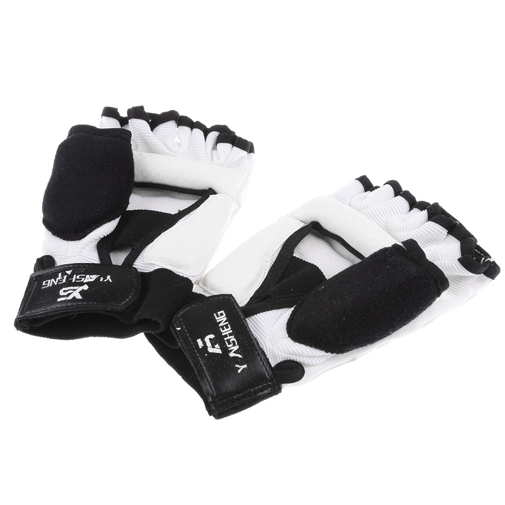 MMA Boxing Gloves Sparring Kick Muay Thai Gym Punching Bag Half Mitt XL