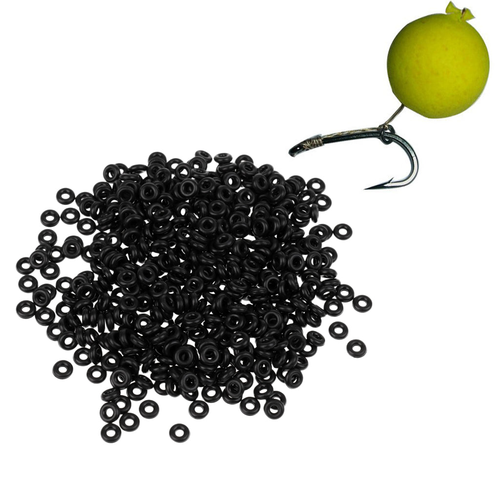 Fishing O Shaped Ring Tippet Connect Rubber Ring Fishing Line Connector