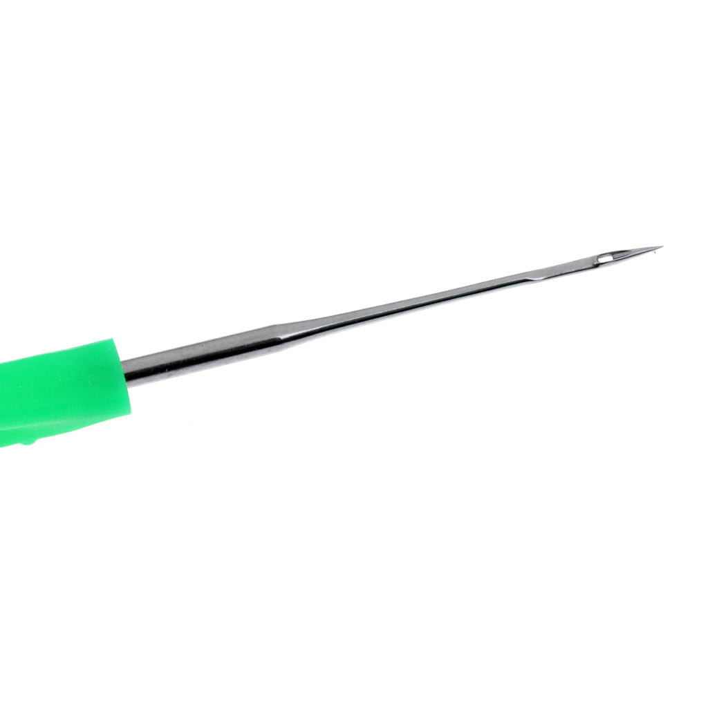 Stainless Steel Baiting Needle Tool Carp Fishing Boilie Needles Drill Green