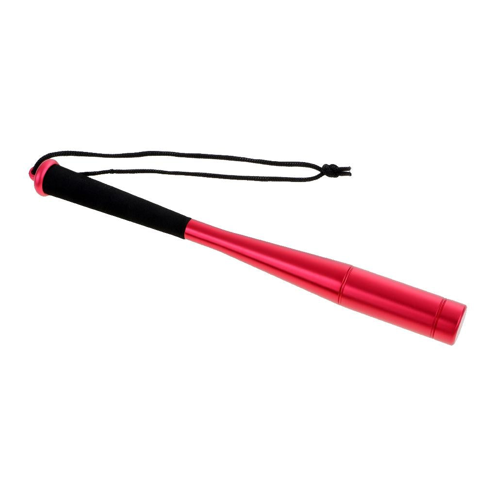 Fishing Priest Aluminum Fly Fishing Bat Fish Whacker with EVA Handle Red