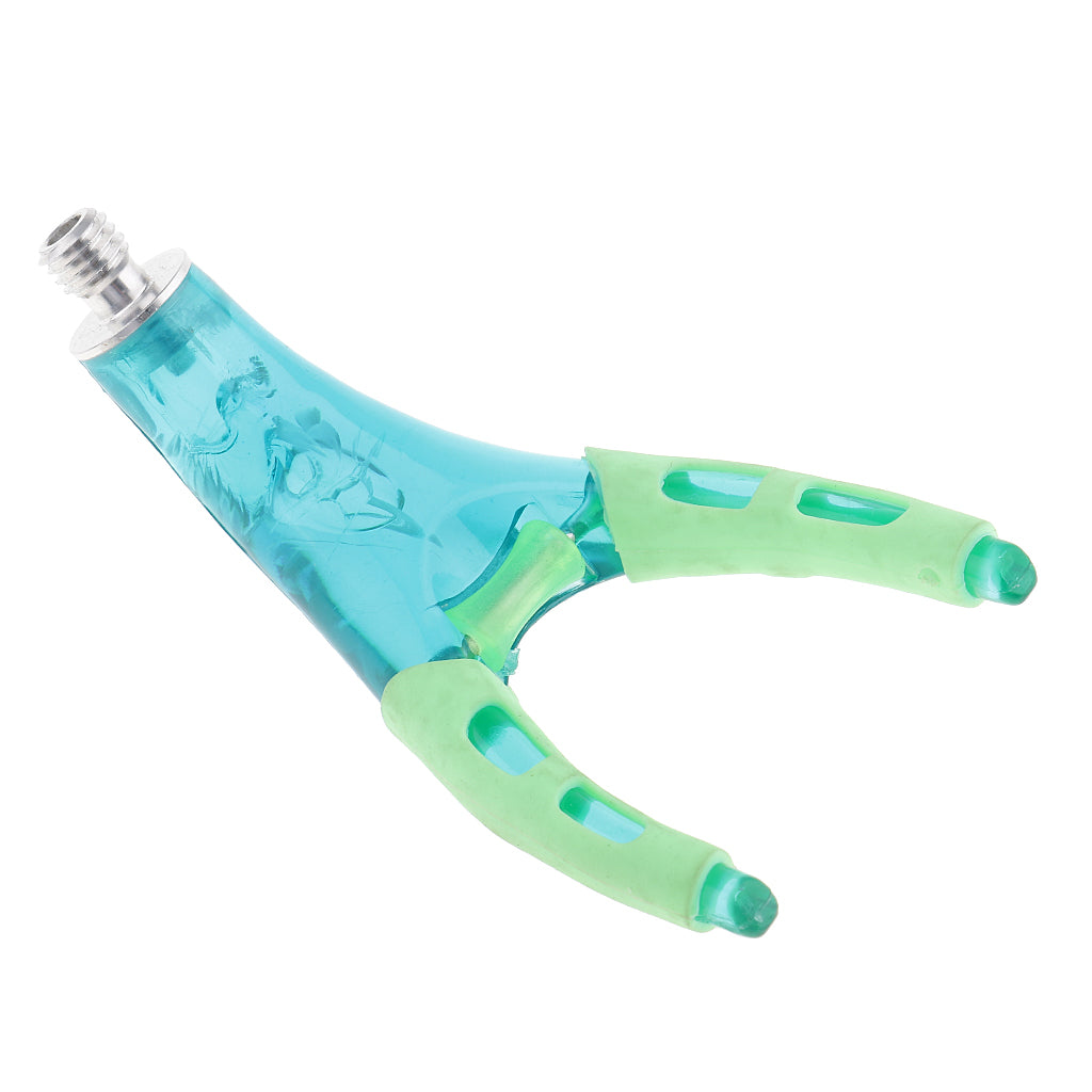 Night Fishing Rod Rest Holder Pole Bracket V Head Grip 8mm Thread with Light