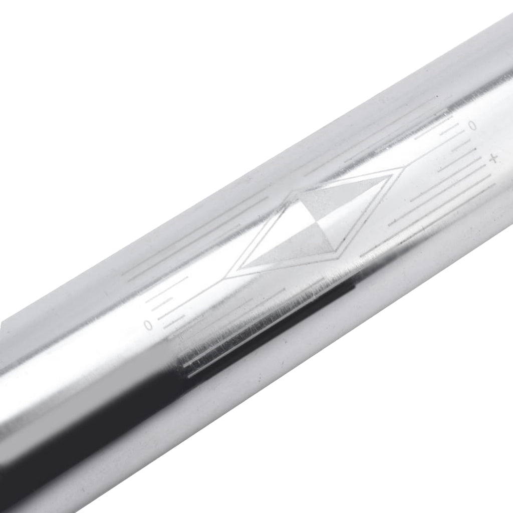 Aluminum Alloy Bicycle Handlebar Cycling Bike Flat Bar 25.4 x 375mm Silver
